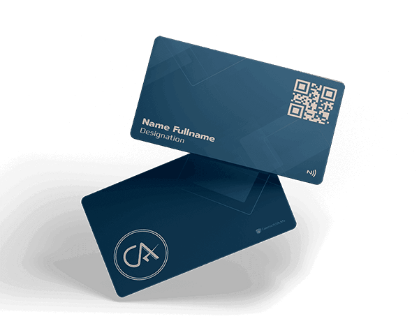 ConnectVith.Me NFC Business Card for CA Firms & Accounting Practices | Team Digital Visiting Cards