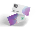 ConnectVith.Me Floral Abstract NFC Digital Card | Personalised Smart Business Card for Professionals