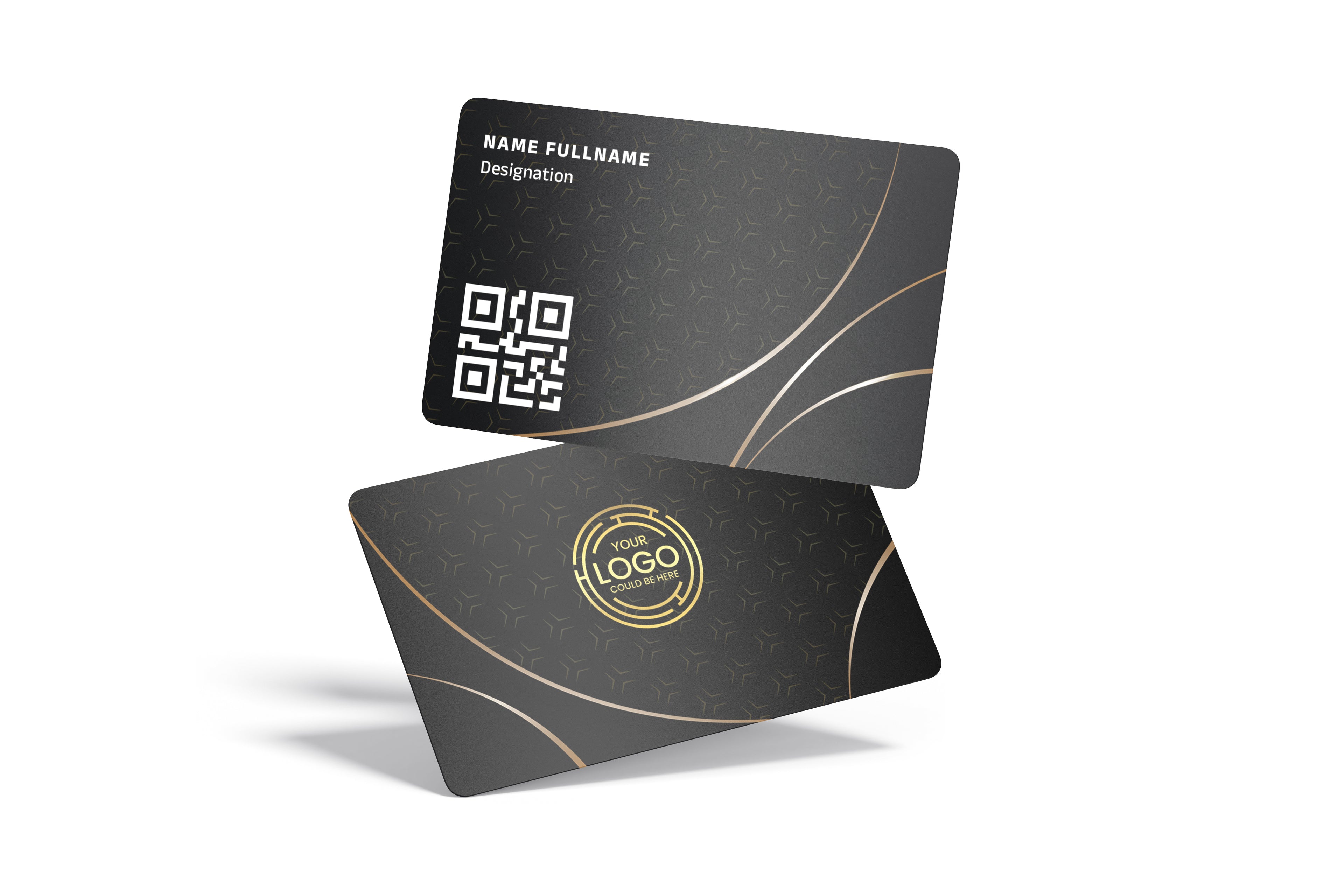 ConnectVith.Me Premium Black Metal NFC Business Card | Smart Customised Digital Visiting Card